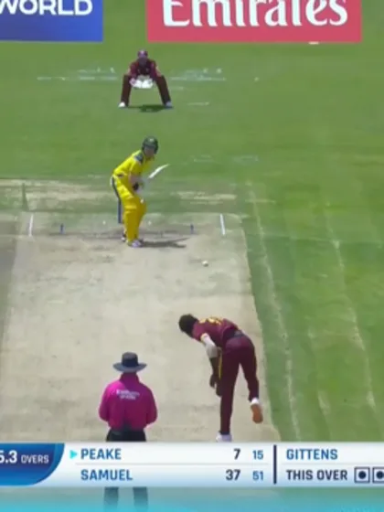 2026_U19WC_AUS_vs_WI_Peake_Player_Highlights_16x9