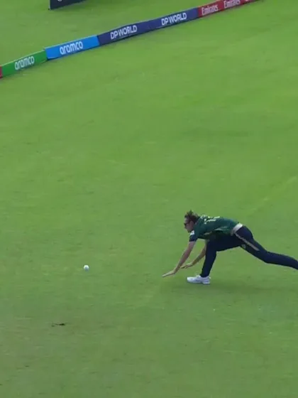 Osman Sadat with a Four vs. Ireland