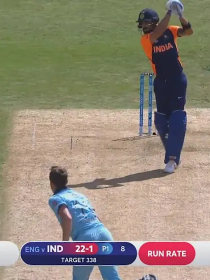 CWC19: ENG v IND - Highlights of Virat Kohli's 66