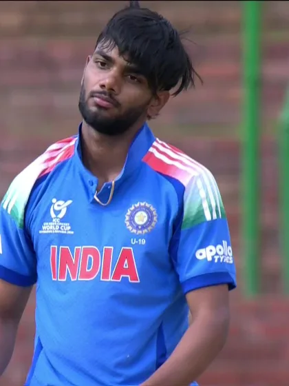 Rifat Beg with a Four vs. India