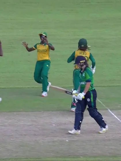 A Harrison with a Batting vs South Africa Women Under-19