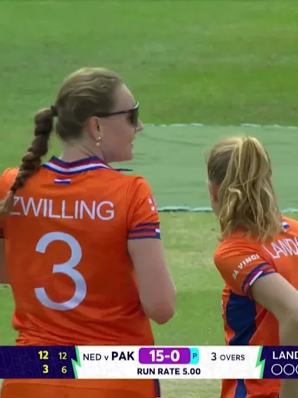 Muneeba Ali - Wicket - Pakistan vs Netherlands