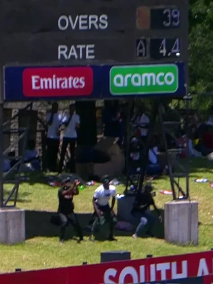 Musheer Khan with a Six vs. Ireland
