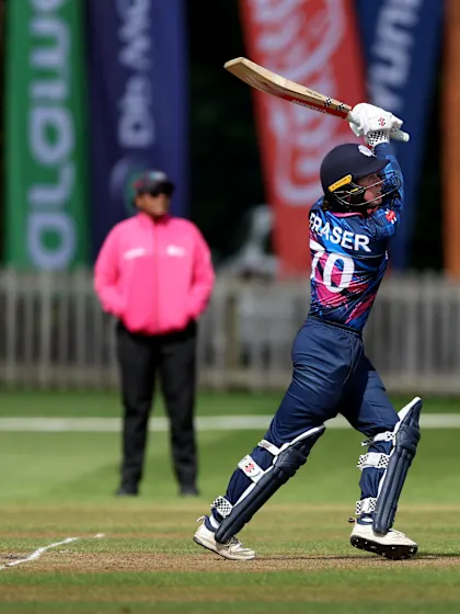 Katherine Fraser’s sumptuous shot | Women’s T20WC warm up