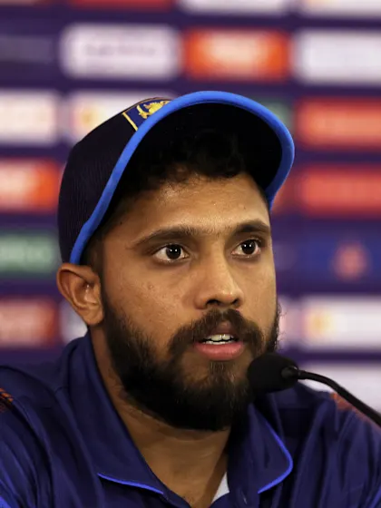 15 October - Lucknow - Sri Lanka Captain Kusal Mendis pre-match press conference