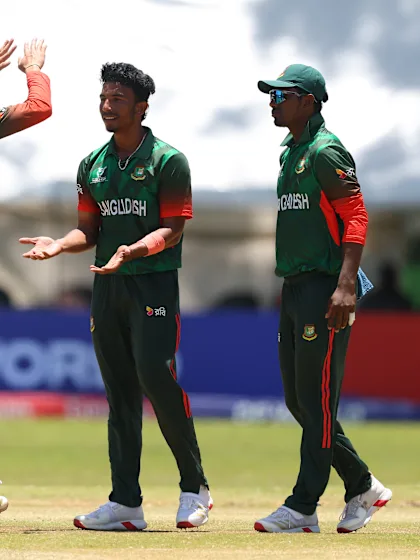 Emon bowls a perfect delivery | U19 CWC 2026