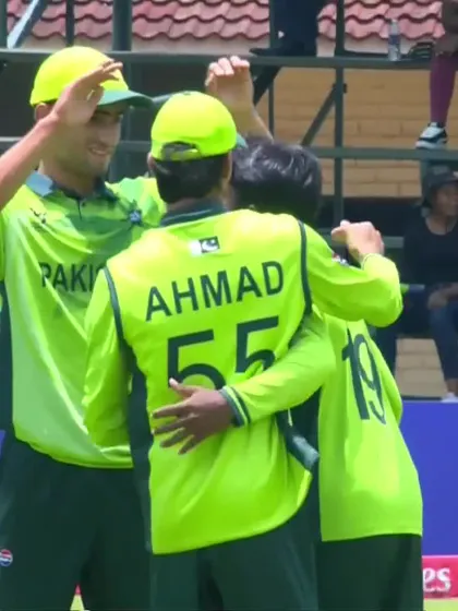 Callum Samson - Wicket - Pakistan vs New Zealand