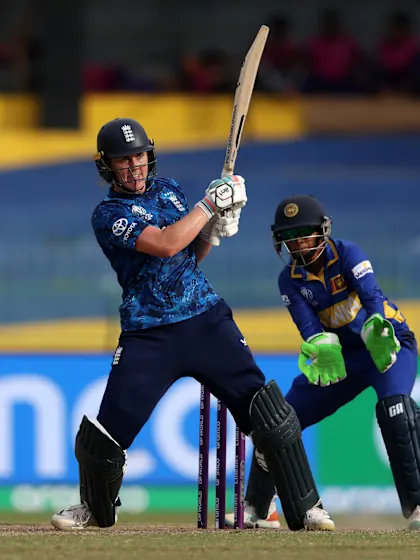 Sciver-Brunt's big hit to the fence | CWC25