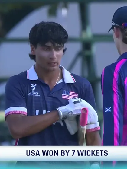 Jhamb with a Four vs. Scotland