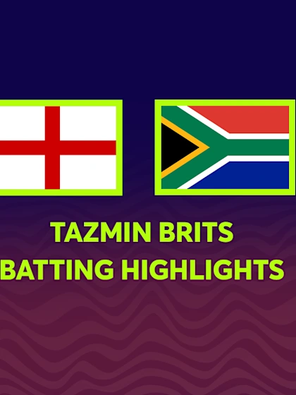 Logo of Brits blasts pivotal World Cup half-century | Women's T20WC 2023