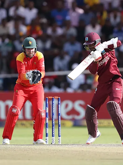 Windies overcome late scare to beat Zimbabwe in crucial Qualifier match