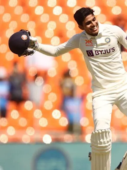 Gill ton leads India’s charge as batters continue to dominate