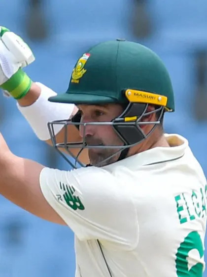 Logo of Elgar leads South Africa fightback