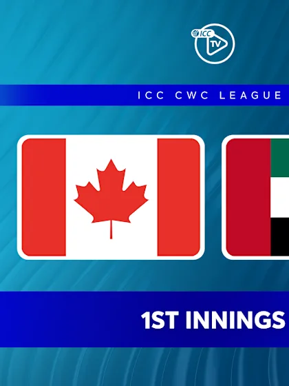 Canada v United Arab Emirates (1st Innings)
