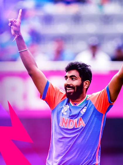 Logo of Jasprit Bumrah with a great start to the tournament | POTM Highlights | T20WC 2024