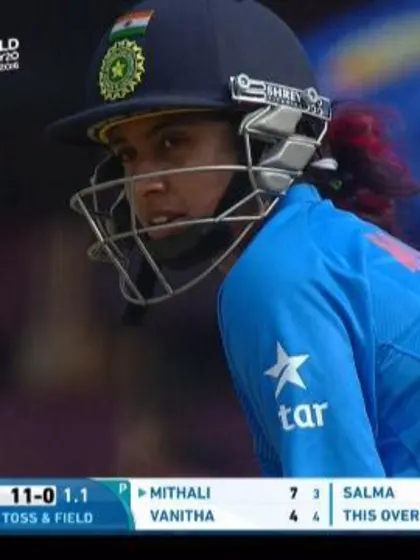 Mithali Raj Match Hero for India v BAN ICC Womens WT20 2016