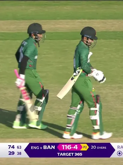 Litton Das - Six - England vs Bangladesh