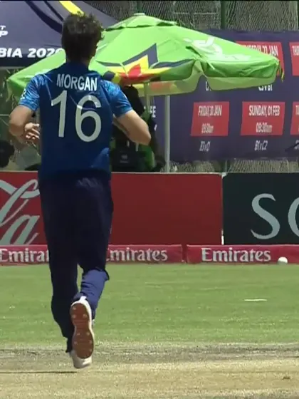 N Samuel with a Four vs. England