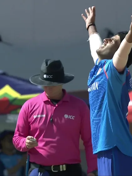 Vitel Lawes - Wicket - West Indies vs Afghanistan