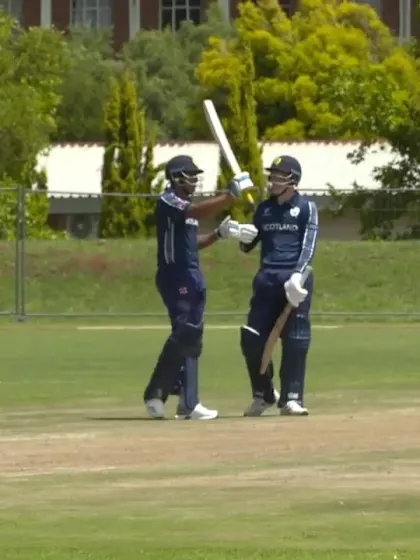  ICC U19 CWC: ZIM v SCO – Gritty Sajjad reaches 50 with a six
