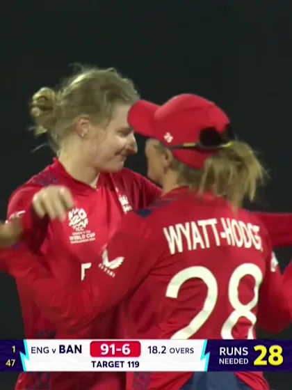 Logo of Sobhana Mostary - Wicket - Bangladesh vs England