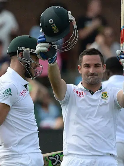 Elgar, du Plessis make it South Africa’s day