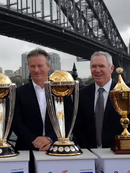 World Cup race wide open: Border and Waugh