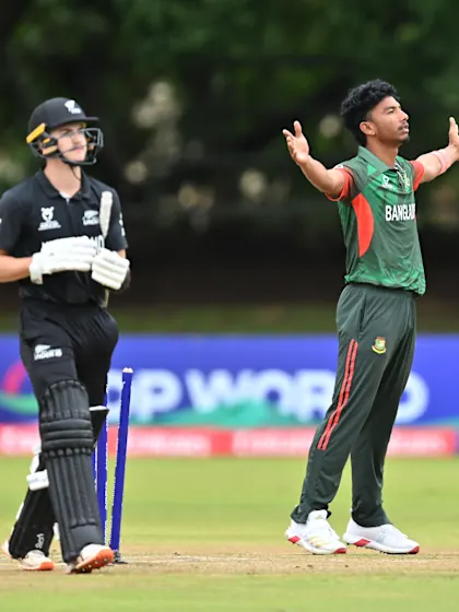 Iqbal Hossain draws first blood | U19 CWC 2026