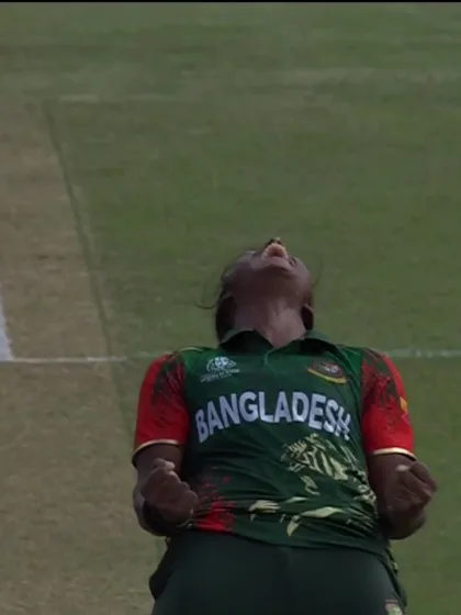 Sidra Amin - Wicket - Bangladesh Women vs Pakistan Women