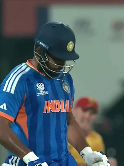 Sanju Samson - Wicket - India vs Zimbabwe