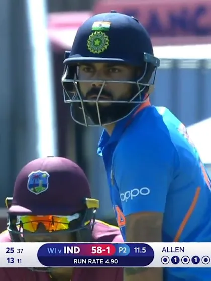 CWC19: WI v IND – Oppo Be A Shotmaker 