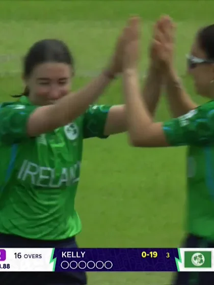 Sarah Bryce - Wicket - Scotland vs Ireland
