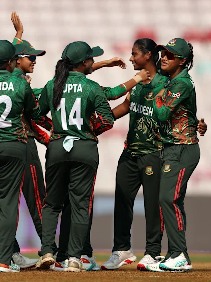 A first-ball strike by Marufa Akter | CWC25