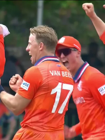 Shadab Khan - Wicket - Pakistan vs Netherlands