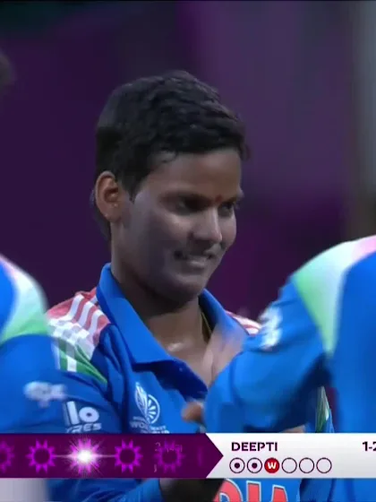 Rubya Haider - Wicket - India Women vs Bangladesh Women