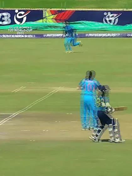 Wicket-Dulanga-Dissanayake-India-U19s-Women v Sri-Lanka-U19s-Women ICC U19W T20WC 2023