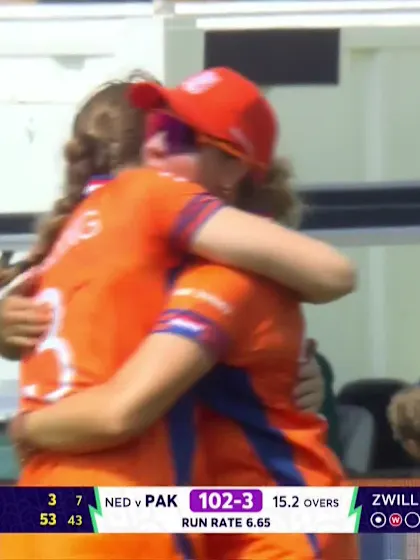 Fatima Sana - Wicket - Pakistan vs Netherlands