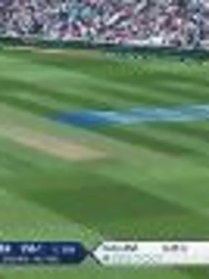 FIFTY: Faf du Plessis brings up his half-century for South Africa