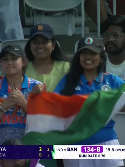 Nahida Akter - Wicket - India vs Bangladesh
