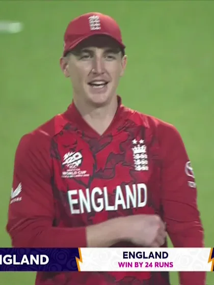 Ali Hasan - Wicket - England vs Italy