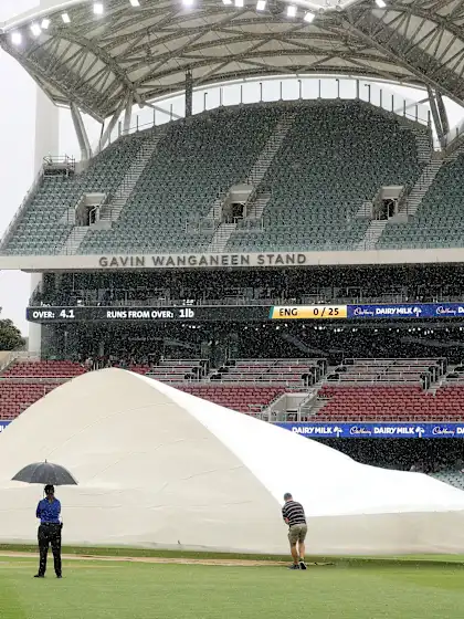 Rain ruins proceedings as second Women's Ashes T20I ends in a no result