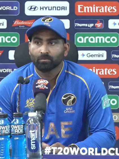 Muhammad Waseem | ICC MT20WC | UAE post-match press conference | 16 February '26