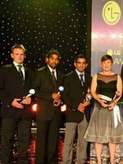 Mitchell Johnson takes top honours at glittering ICC Awards night