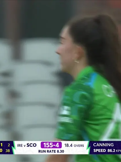 Kathryn Bryce - Wicket - Scotland vs Ireland