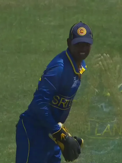 Osman Sadat with a Four vs. Sri Lanka