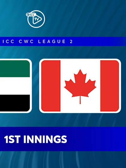 United Arab Emirates v Canada (1st Innings)