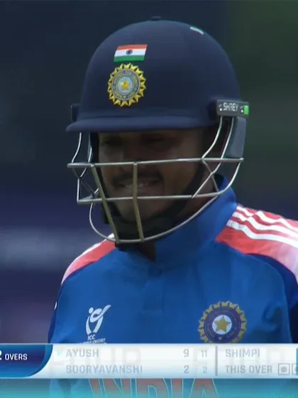 Ayush Mhatre with a Four vs. USA