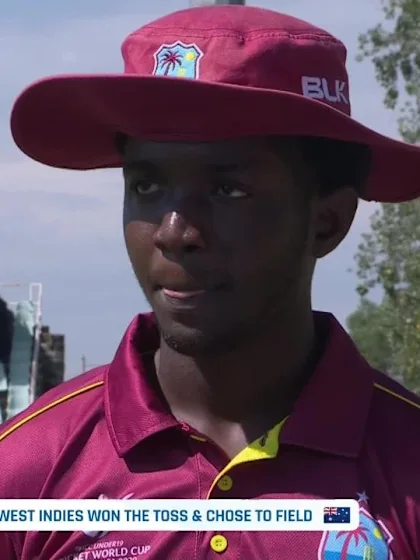 ICC U19 CWC: WI v AUS - West Indies win the toss and opt to bowl