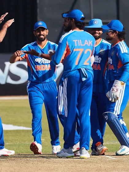 India reclaim top T20I ranking after Zimbabwe success