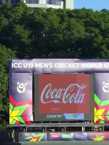 S Mazvitorera with a Six vs. Bangladesh